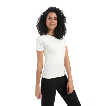 Xtcy Single Lycra Half Sleeve Crew Neck women