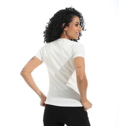 Xtcy Single Lycra Half Sleeve Crew Neck women