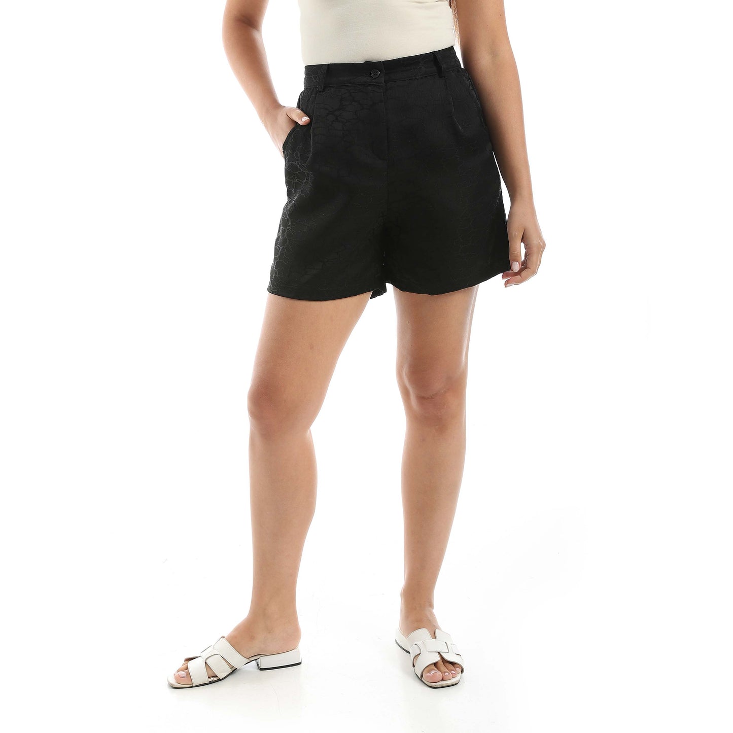 Jamila Summer Shorts with Side Pockets women