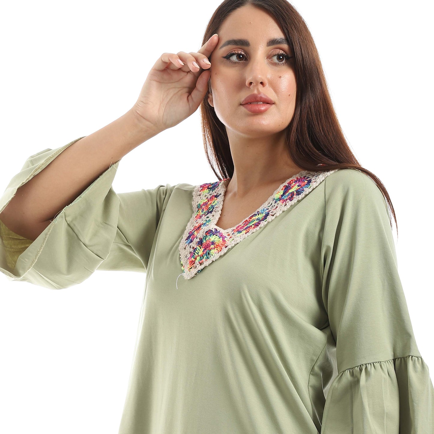 Jamila Long blouse women