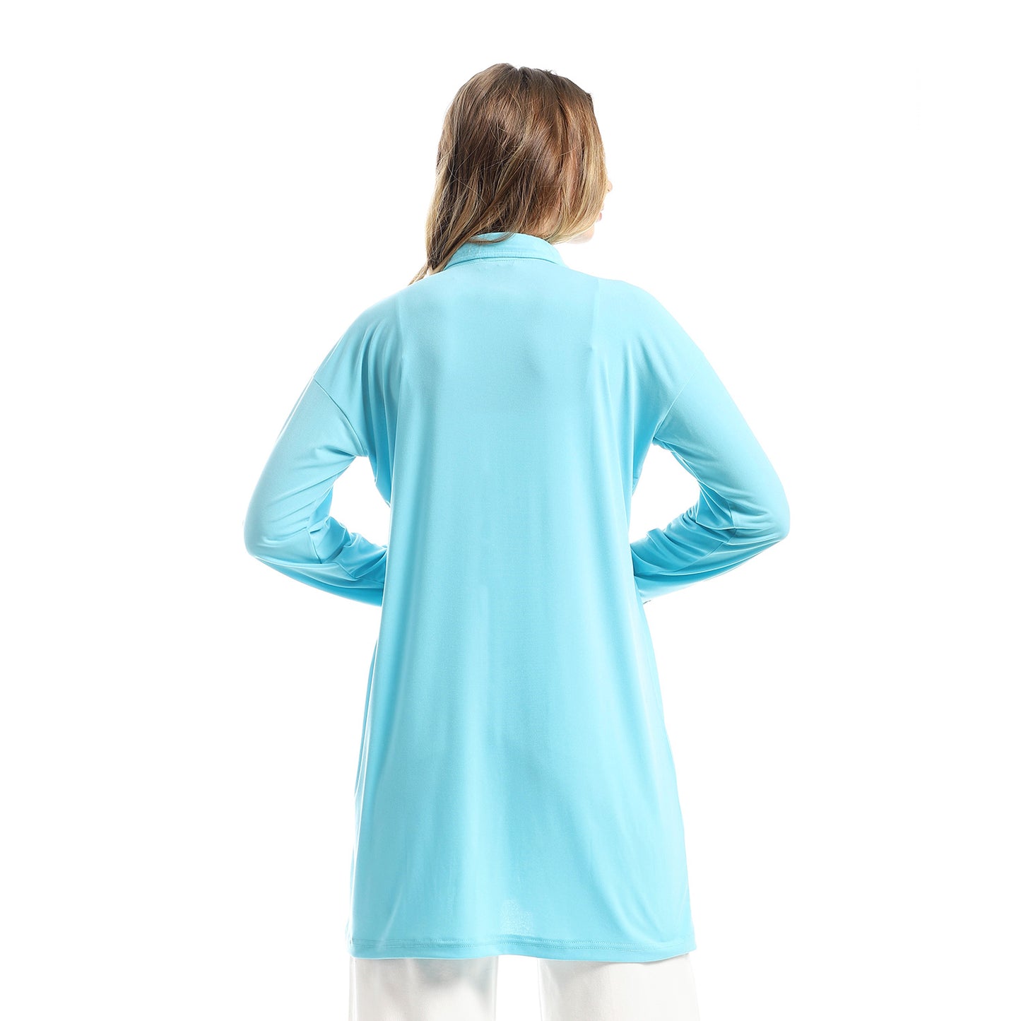 Plain Buttoned Down Long Shirt