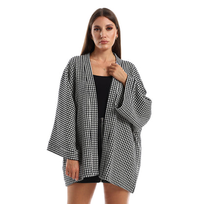 Slip On Wide Sleeves Kimono