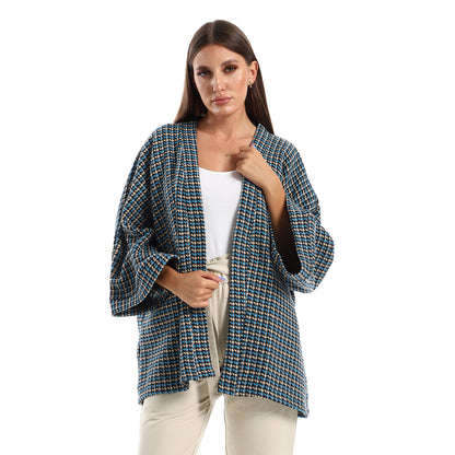 Slip On Wide Sleeves Kimono