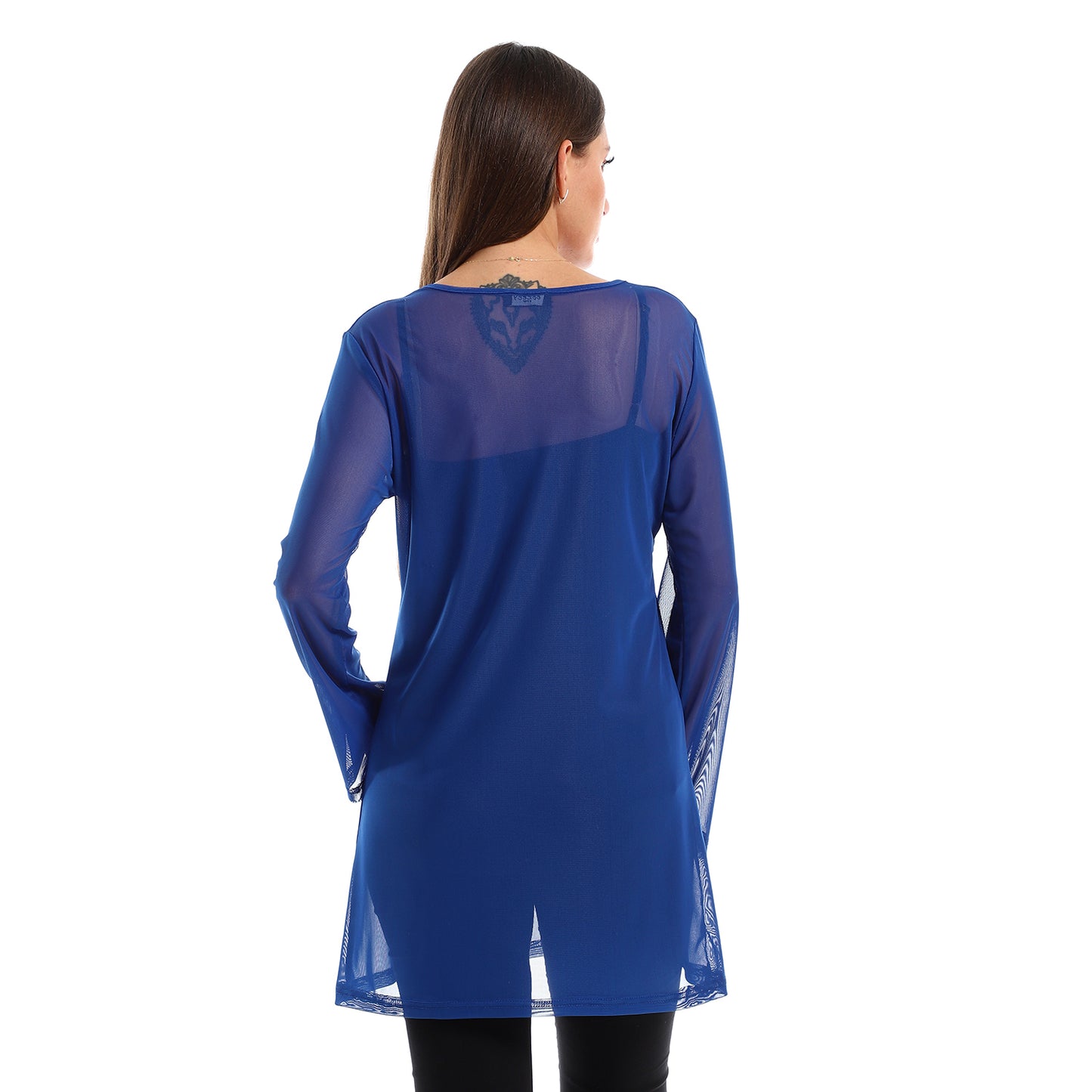 Royal Blue Sheer Coverup