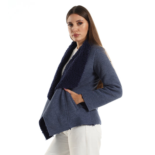 Fashionable Short Jacket With Pockets