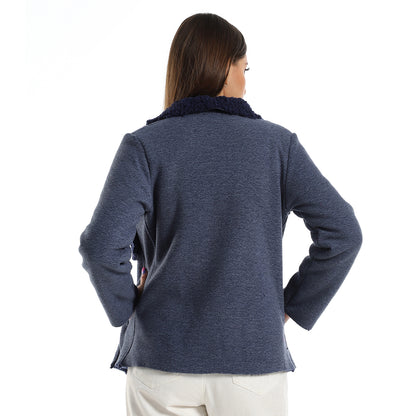 Fashionable Short Jacket With Pockets