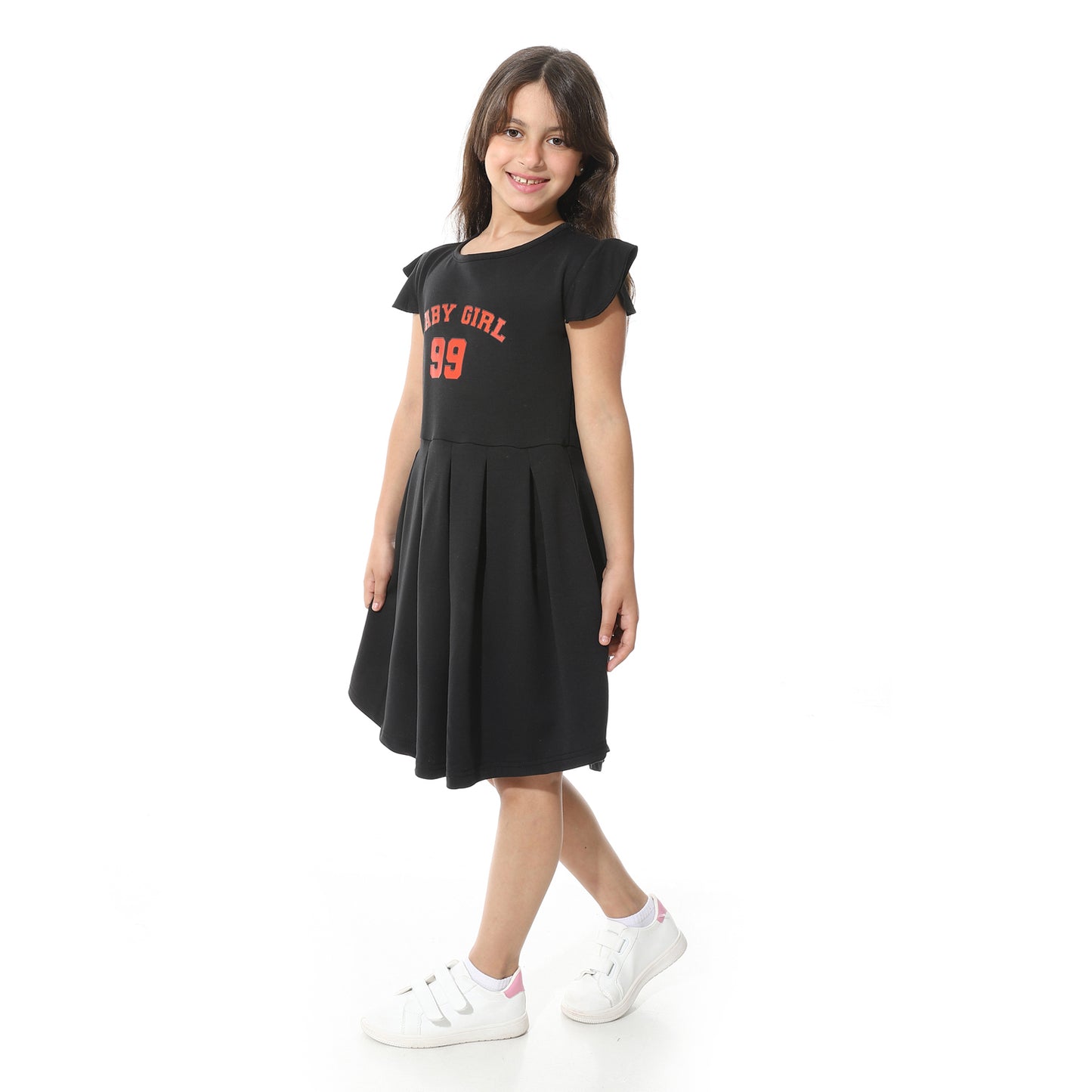 Front Printed Dress