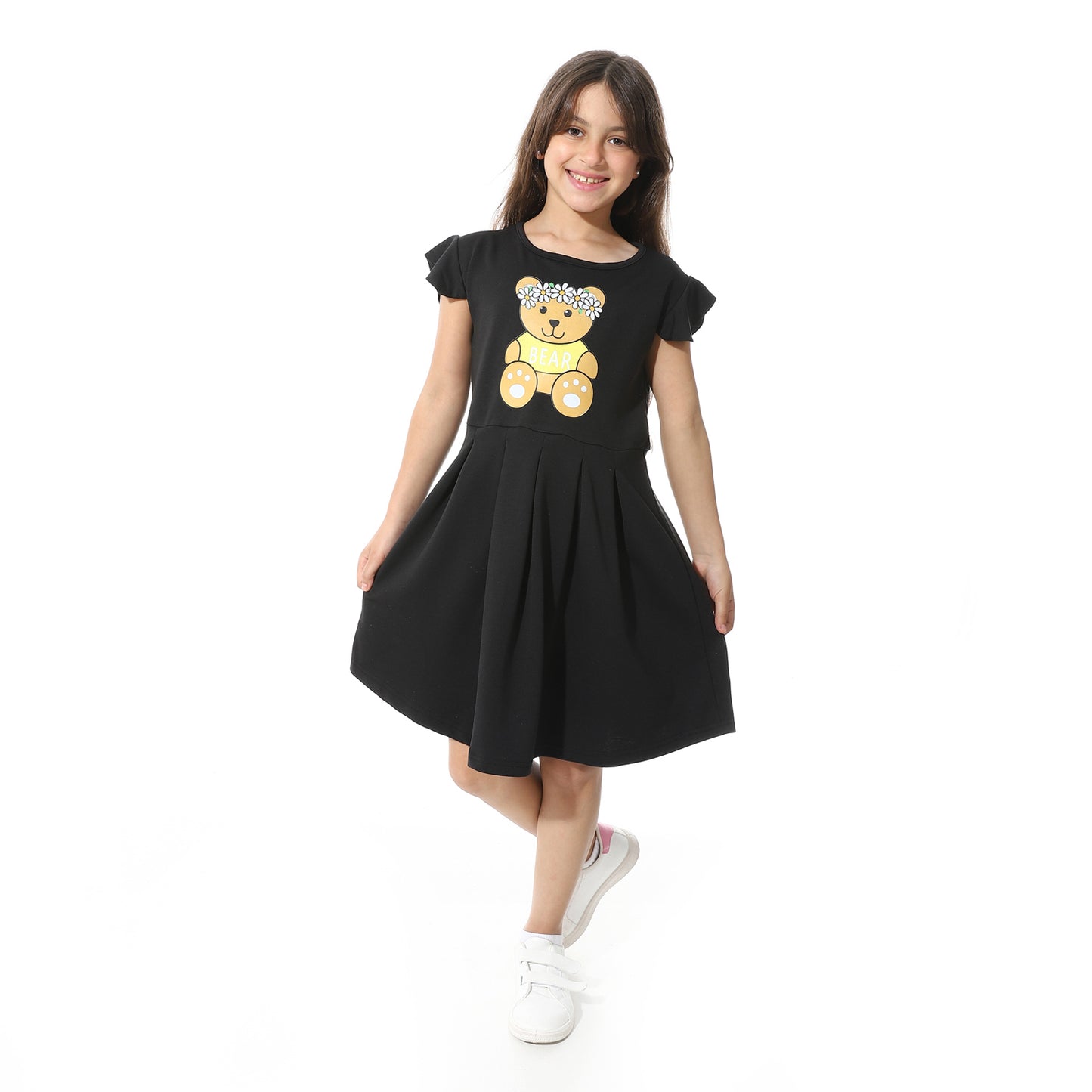 Front Printed Dress