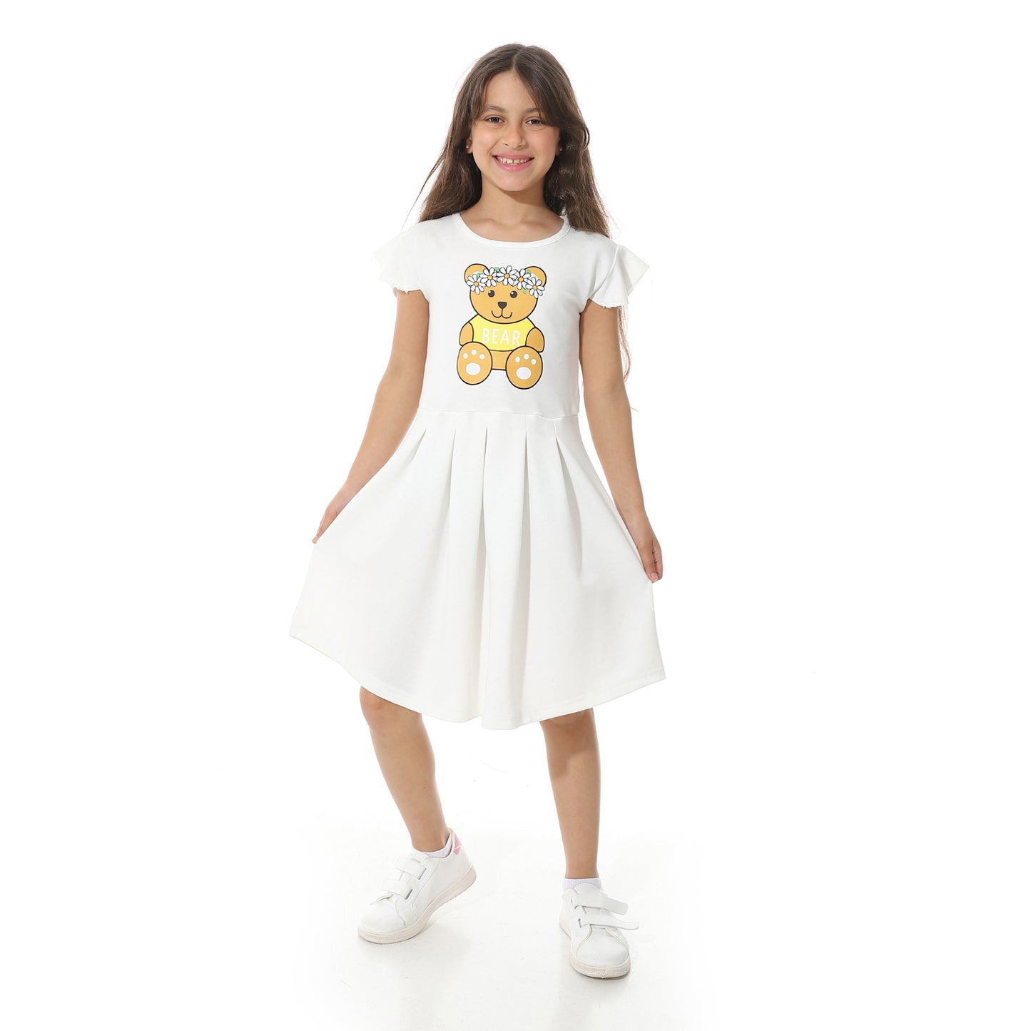 Front Printed Dress