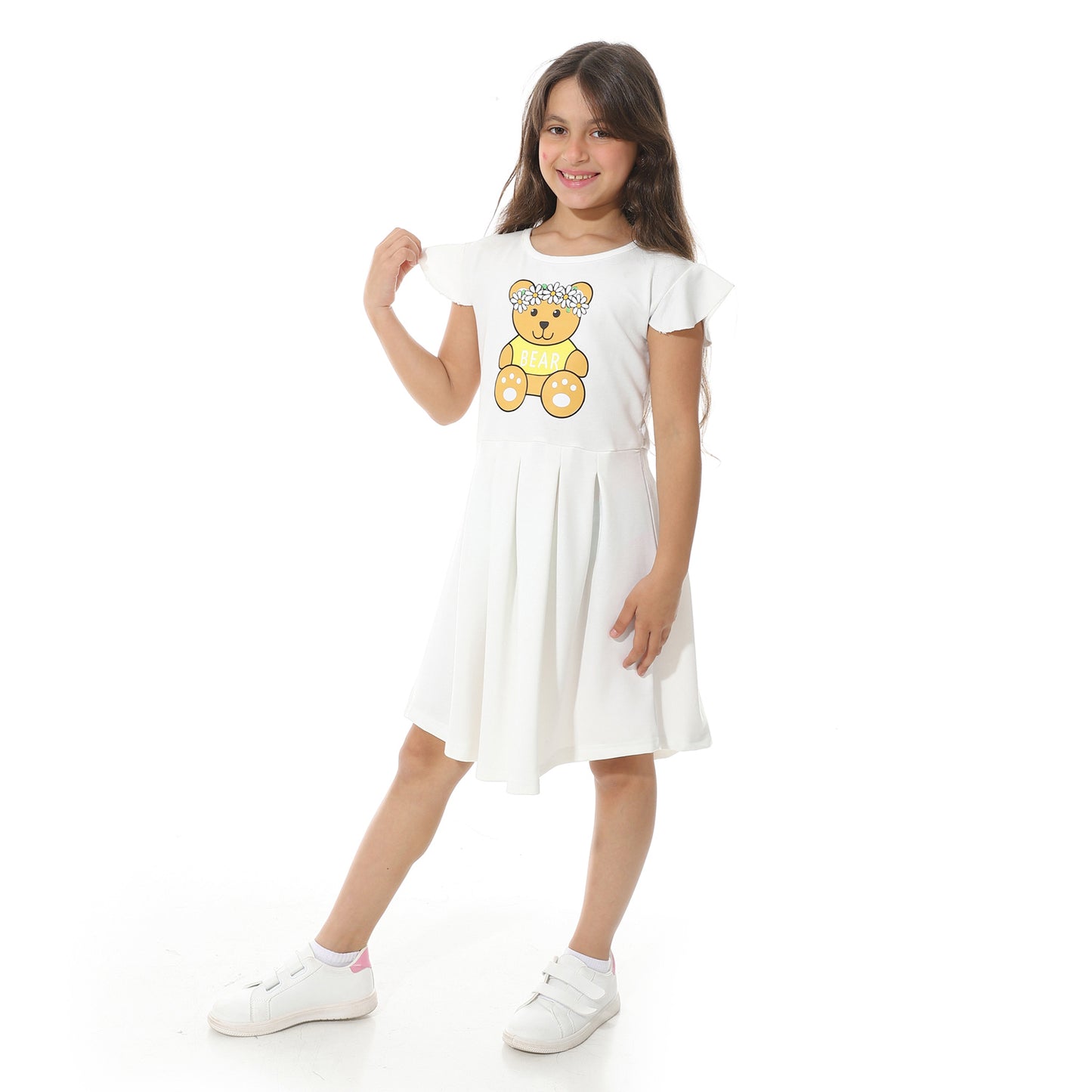 Front Printed Dress