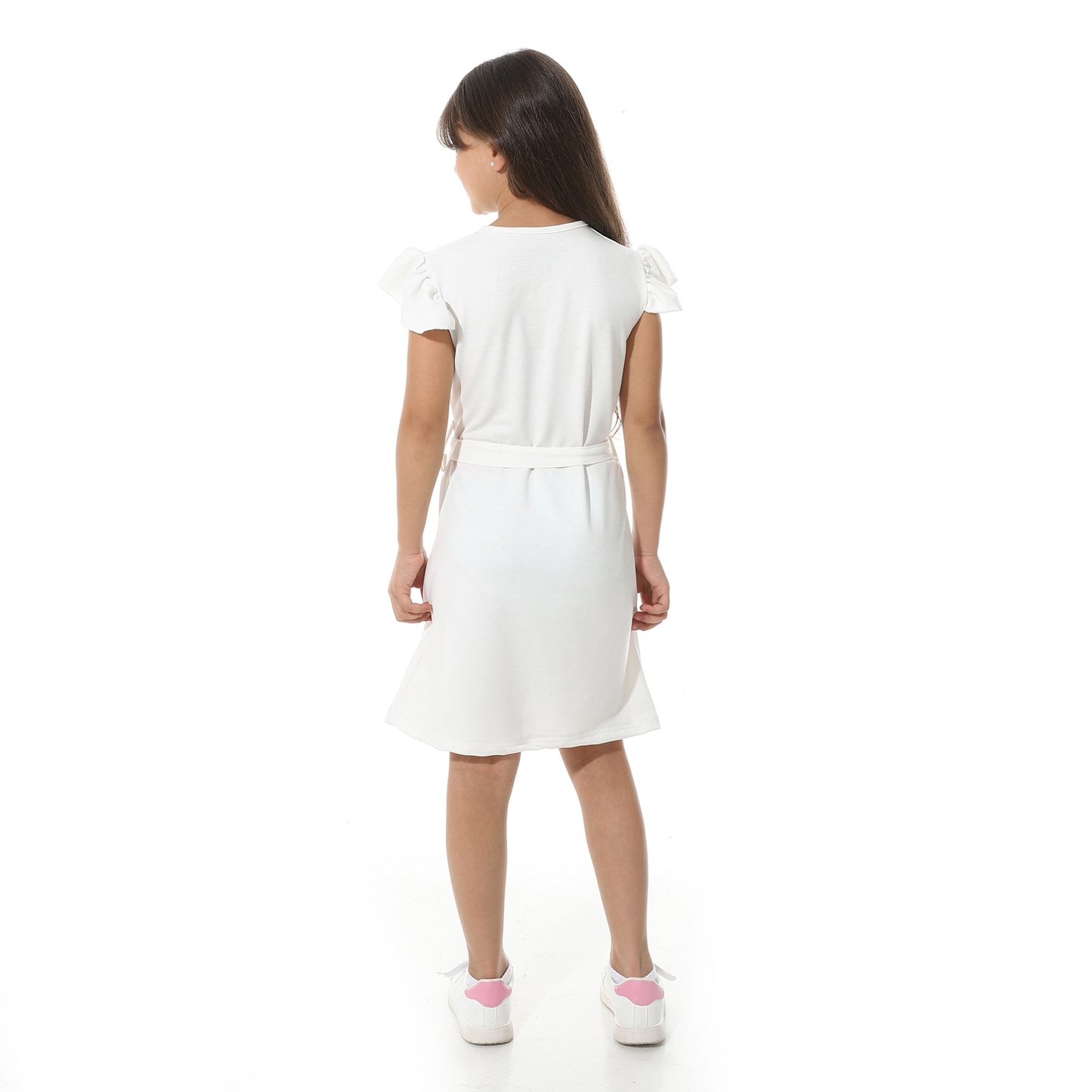 Front Printed Dress