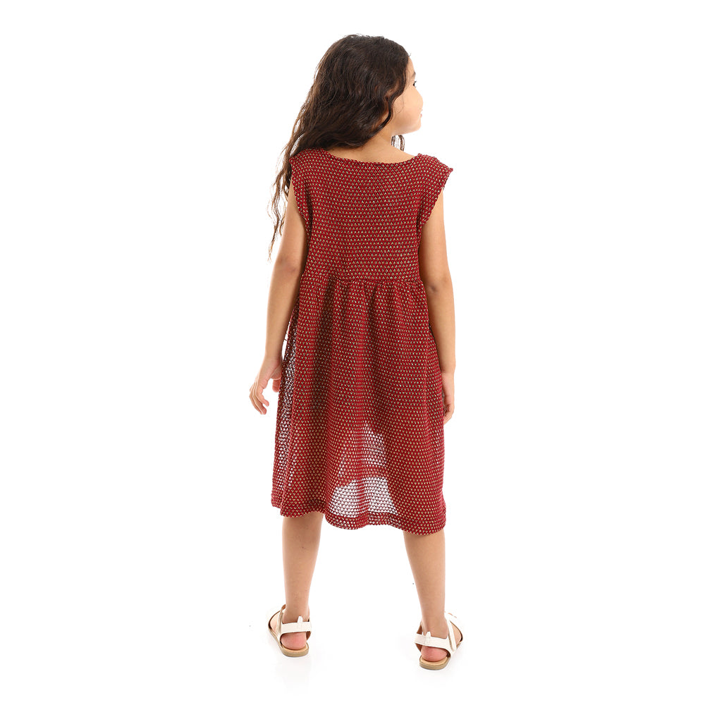 kady Stitched Slip On Dress girls