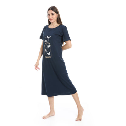 long sleepshirt short sleeves