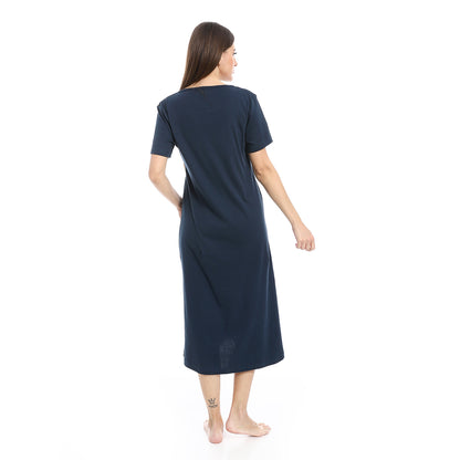long sleepshirt short sleeves