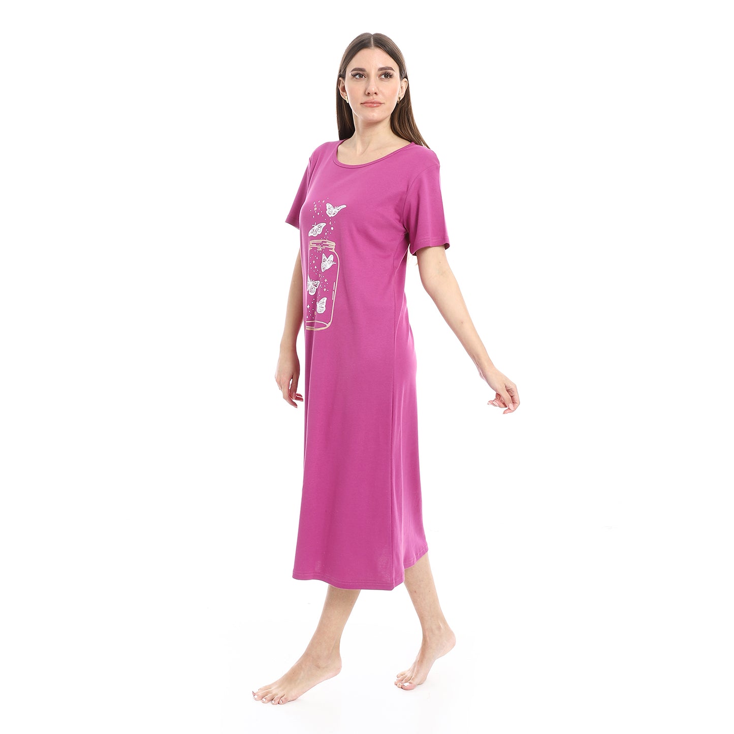 long sleepshirt short sleeves