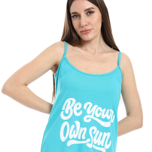 strapless long sleepshirt