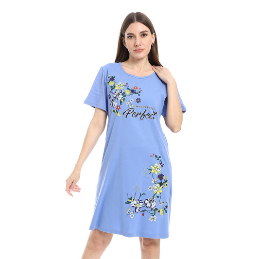 strapless long sleepshirt