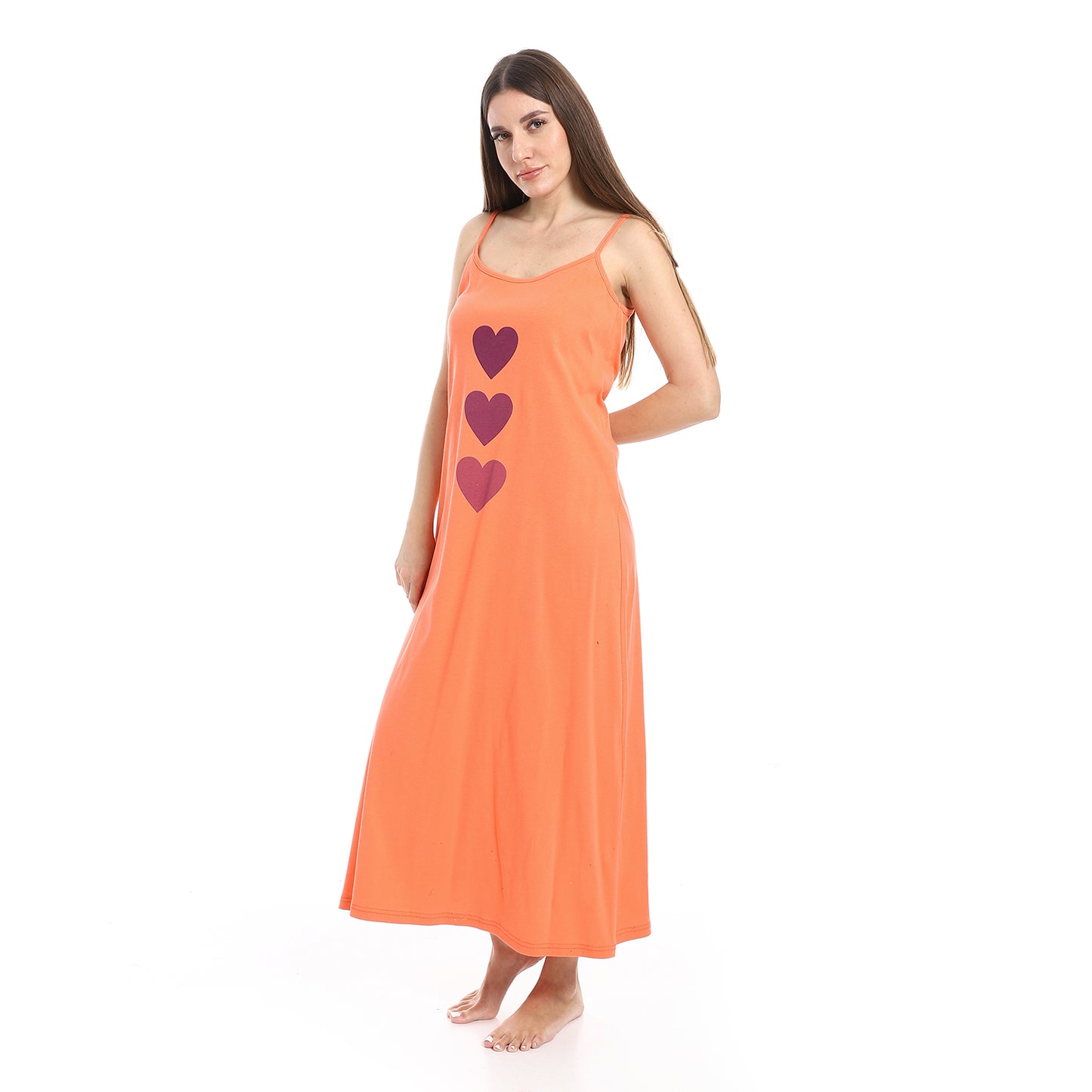 strapless long sleepshirt