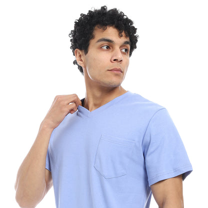 v neck pajama with short