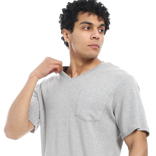v neck pajama with short