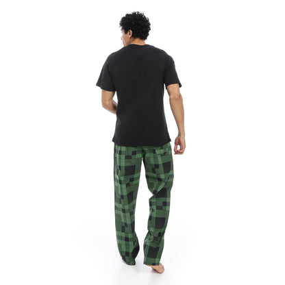 v neck pajama with pants