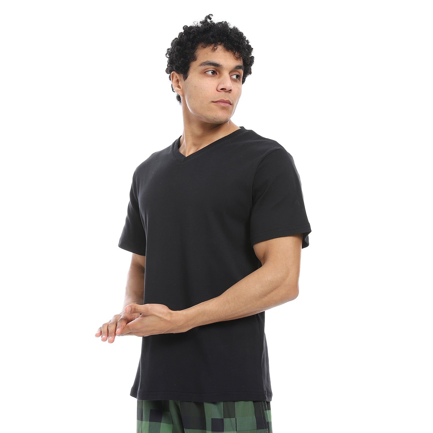 v neck pajama with pants