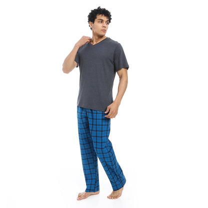 v neck pajama with pants