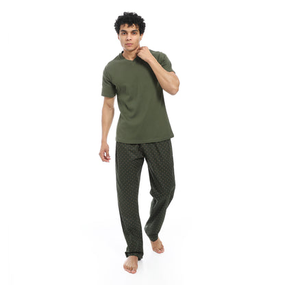 v neck pajama with pants