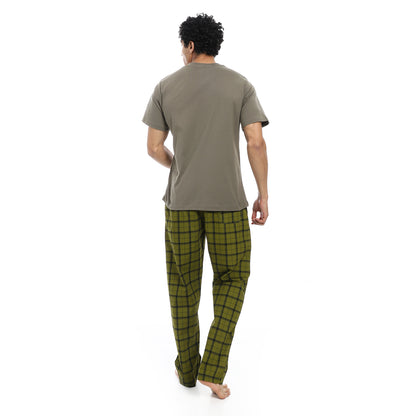 v neck pajama with pants
