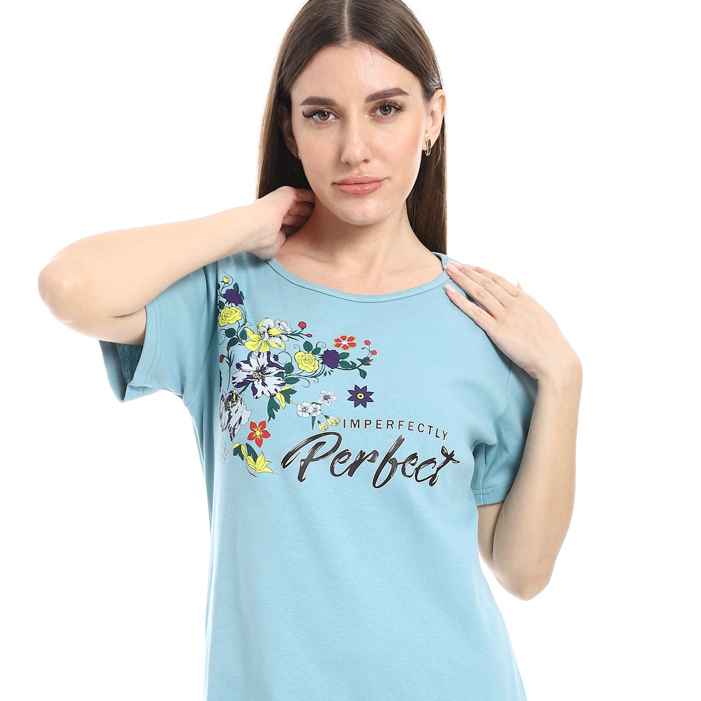 long sleepshirt short sleeves