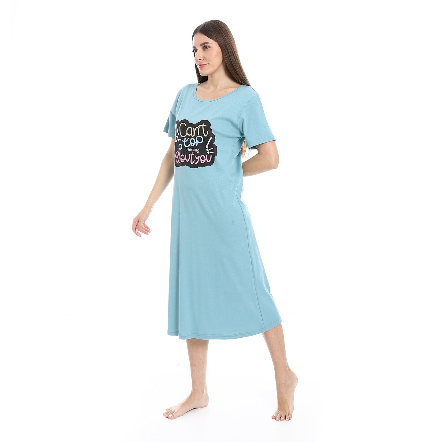 long sleepshirt short sleeves