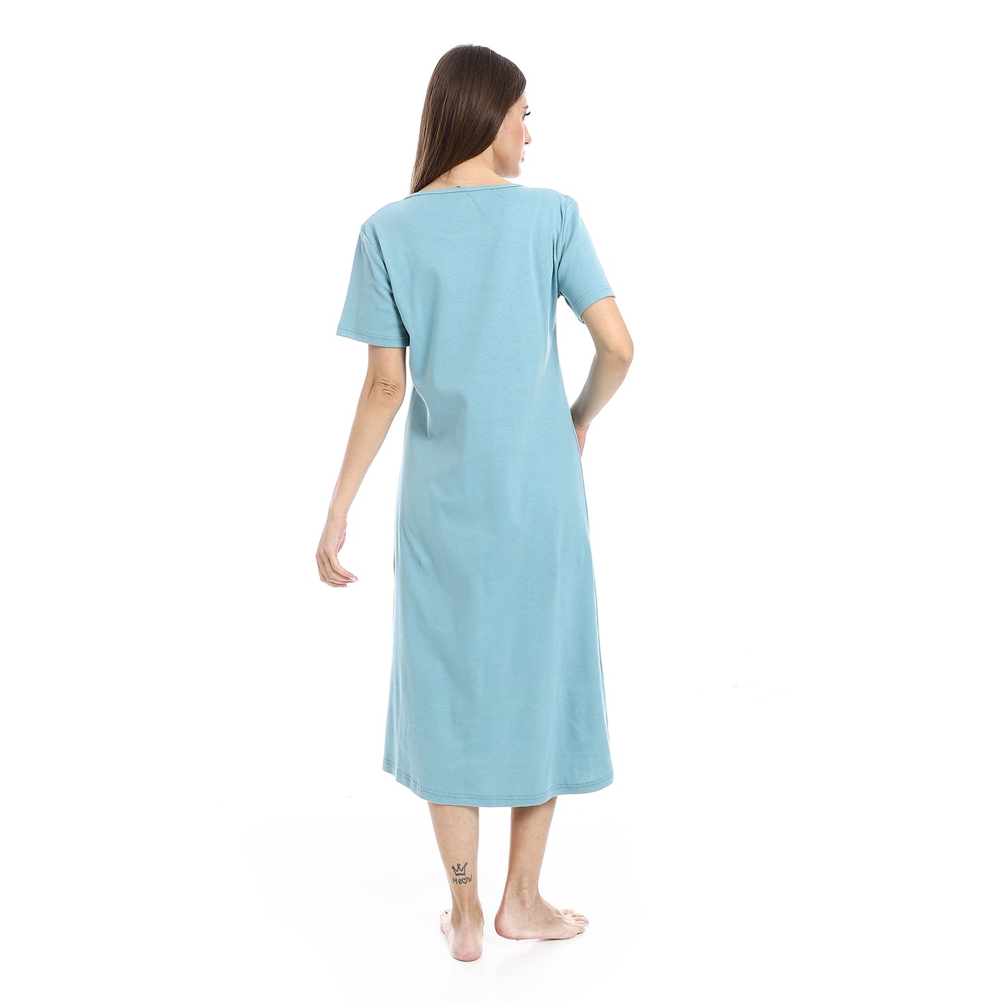 long sleepshirt short sleeves