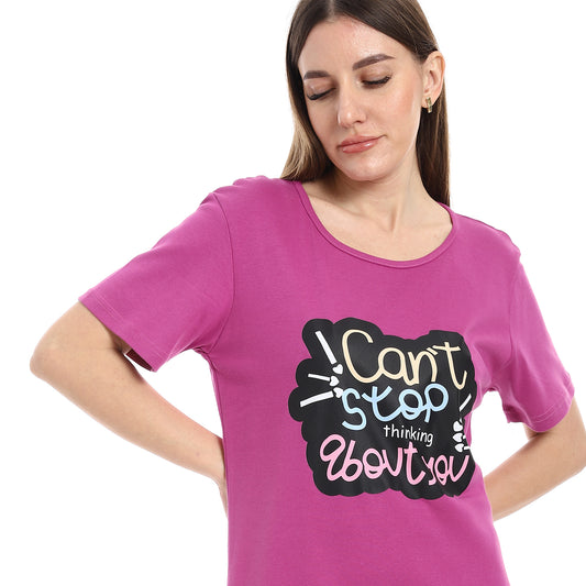 long sleepshirt short sleeves