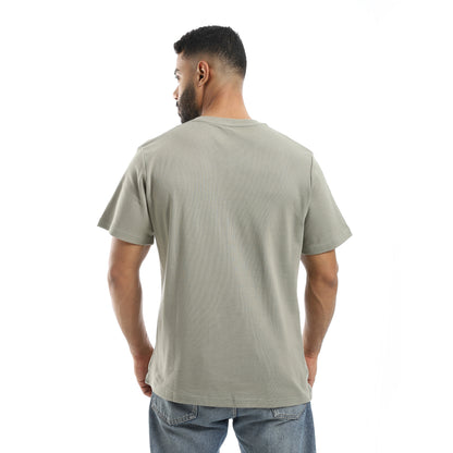 Basic Half Sleeves V- Neck Collar Plain T-Shirt