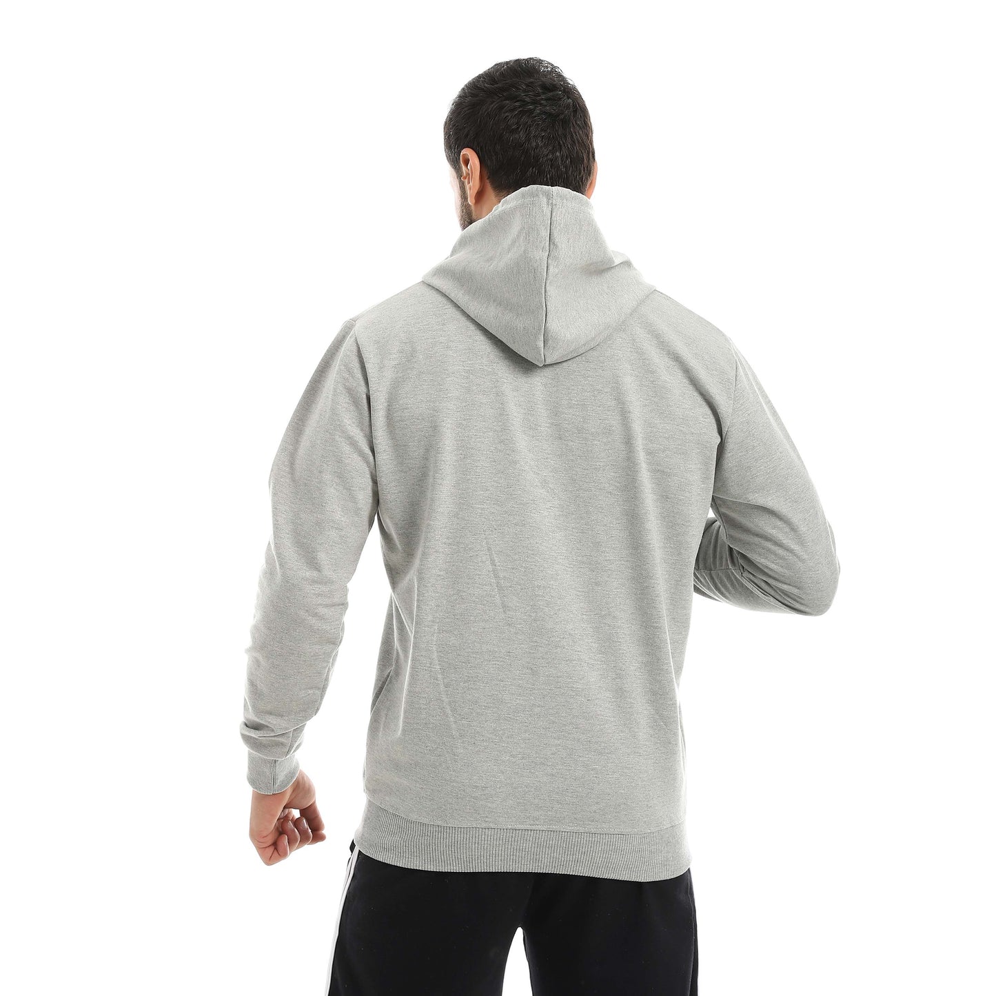 Red Circle Sweatshirt Hoodie + Zipper men