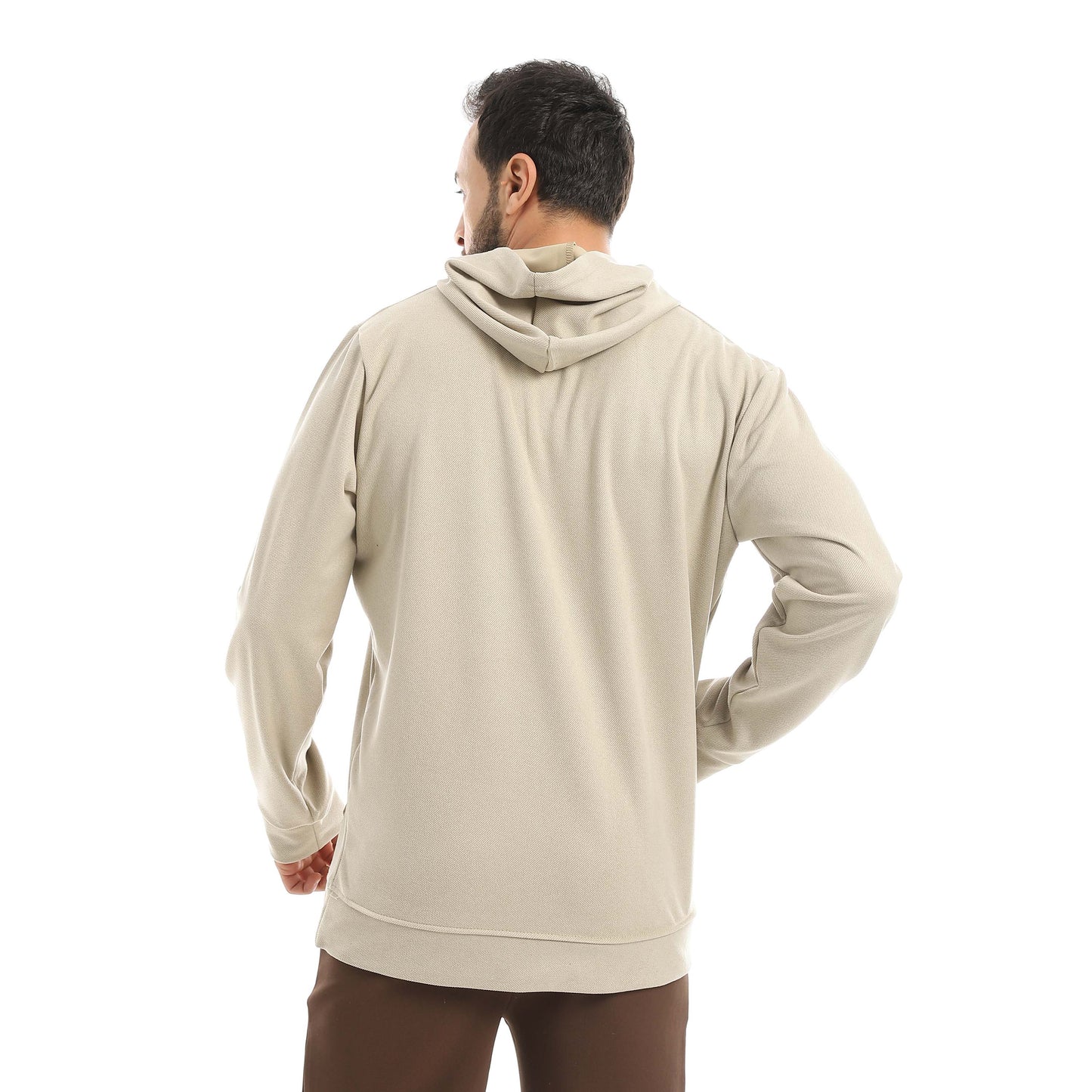 Red Circle Velvet Sweatshirt men