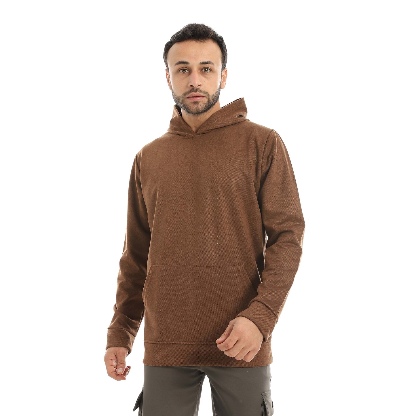 Red Circle Velvet Sweatshirt men