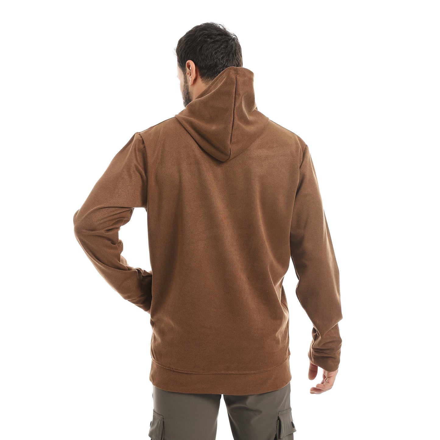 Red Circle Velvet Sweatshirt men