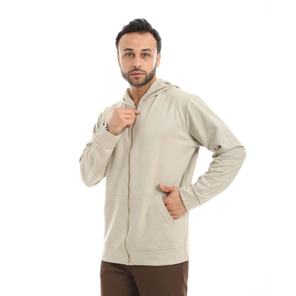 Red Circle Velvet Sweatshirt men