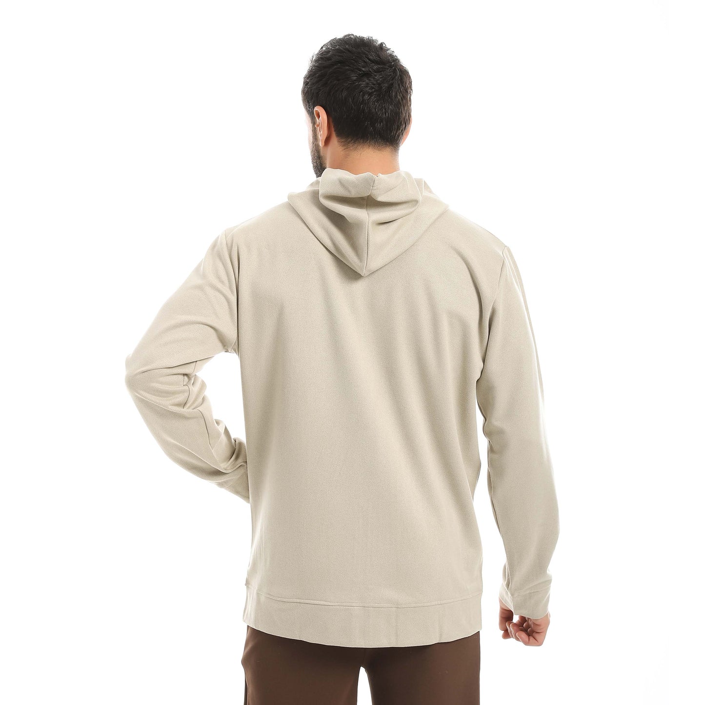 Red Circle Velvet Sweatshirt men