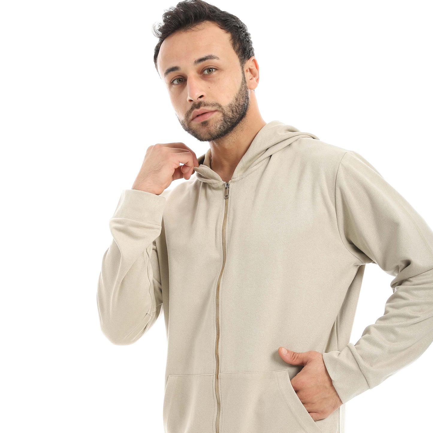 Red Circle Velvet Sweatshirt men