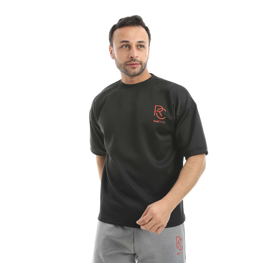 T-shirt oversize printed bracelet