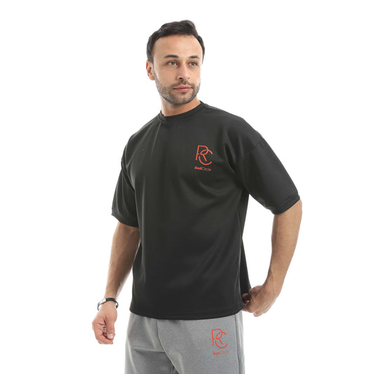 T-shirt oversize printed bracelet