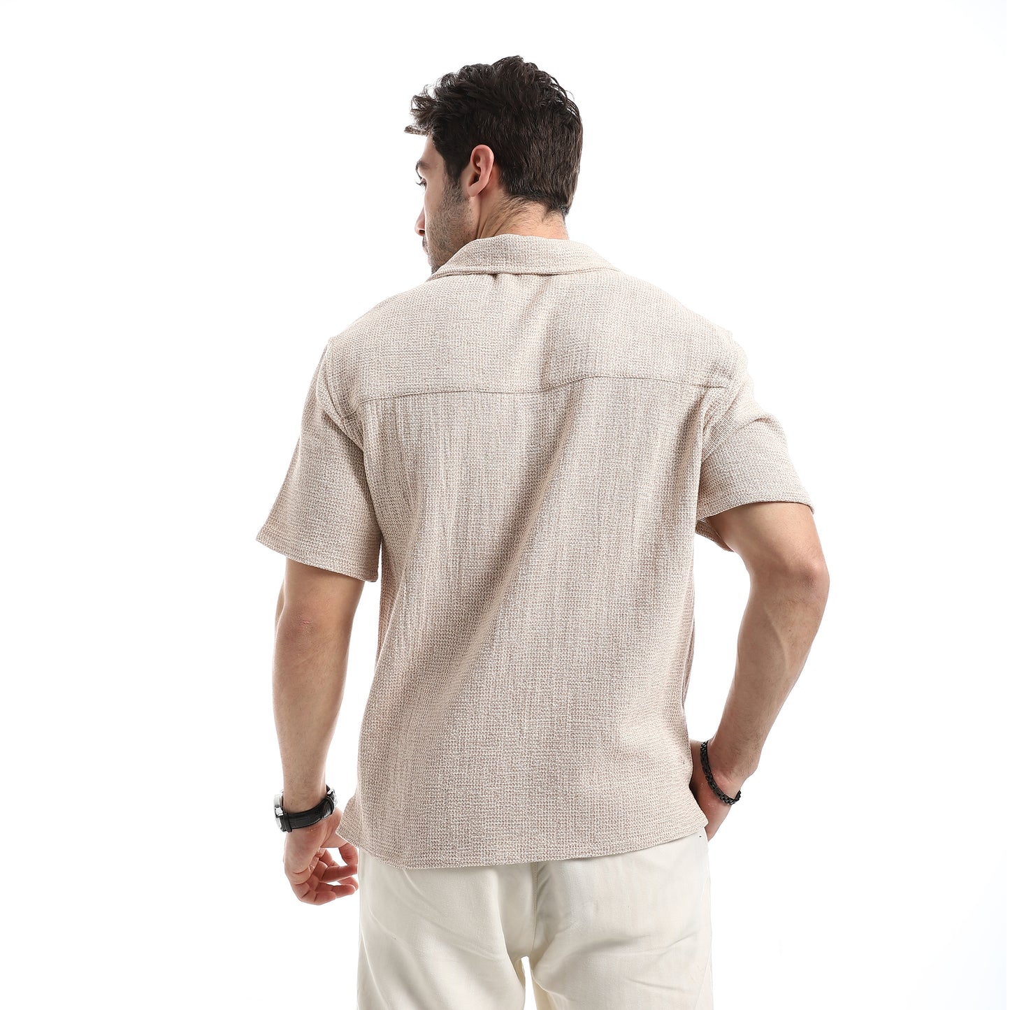 Relaxed Fit Casual Short Sleeves Shirt