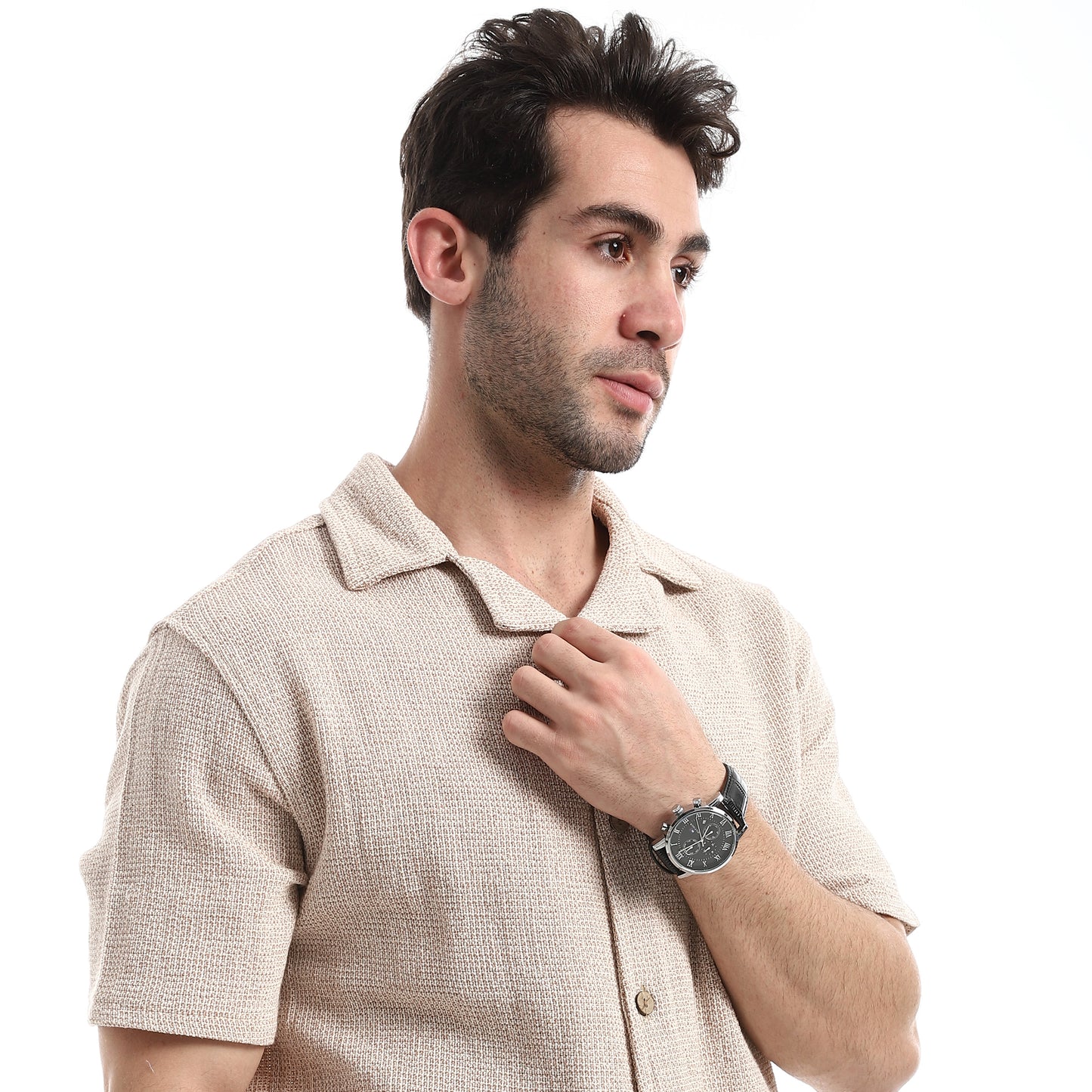 Relaxed Fit Casual Short Sleeves Shirt