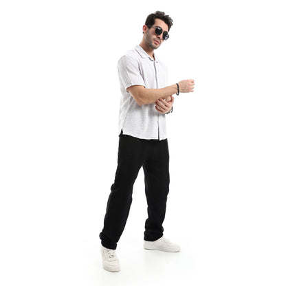 قميص قطني أساسي