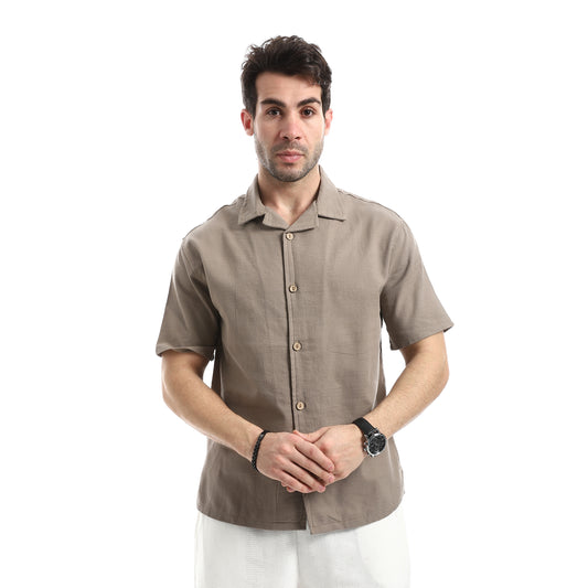 قميص قطني مريح من صحارى دريفت