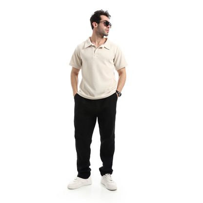 Linen Sand Essential T-Shirt