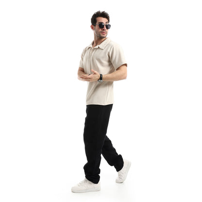 Linen Sand Essential T-Shirt