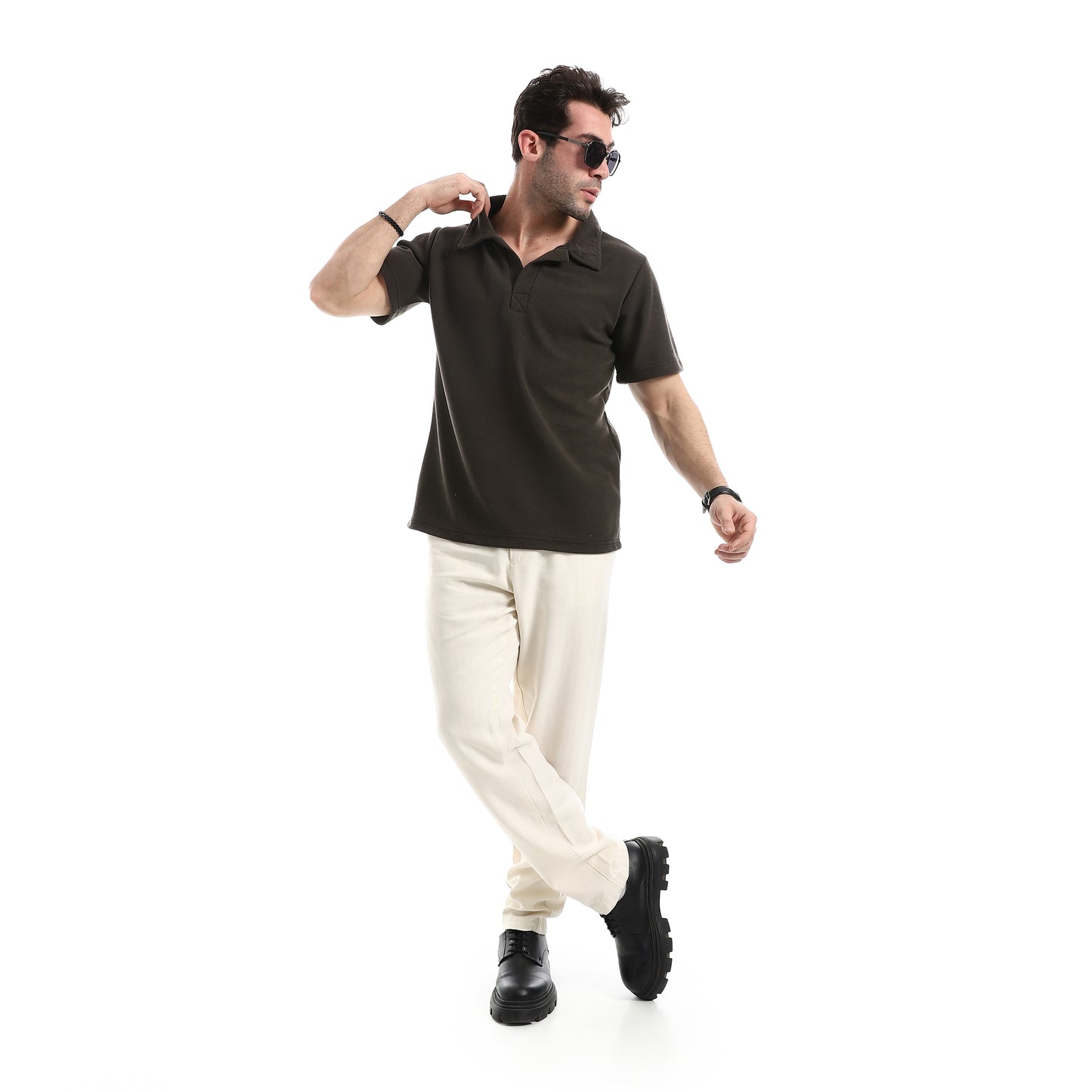 Linen Sand Essential T-Shirt